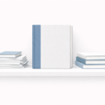 Illustration of a large central book flanked by smaller stacks of books, representing a primary reference supported by related materials.